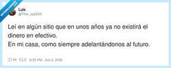 Enlace a Hace años que no veo un billete de 50, por @Thor_luisXVII