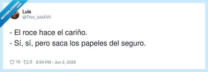cari&ntilde;o,seguro,roce,papeles,relaciones