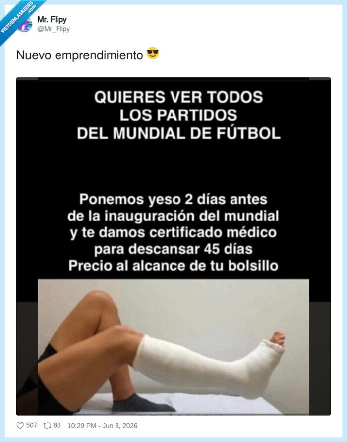 f&uacute;tbol,mundo,descanso,certificado,yeso