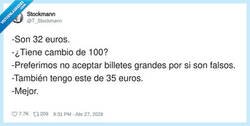 Enlace a Billetes falsos, por @T_Stockmann