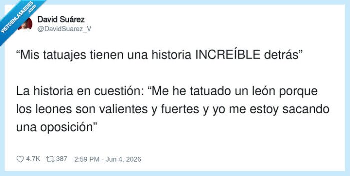 tatuaje,le&oacute;n,oposici&oacute;n,valent&iacute;a
