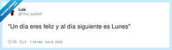 Enlace a Feliz lunes, por @Thor_luisXVII