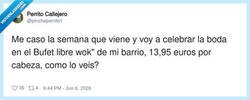 Enlace a Luego me pregunto por qué no me llama nadie a las bodas, por @pincheperrito1