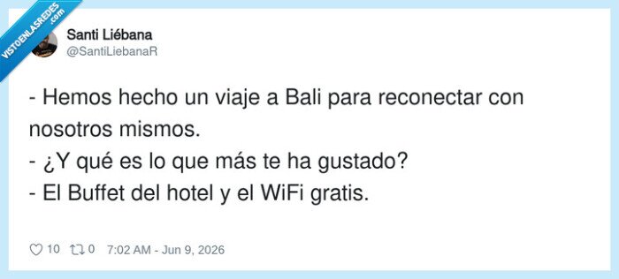 viaje,Bali,reconectar,buffet,WiFi