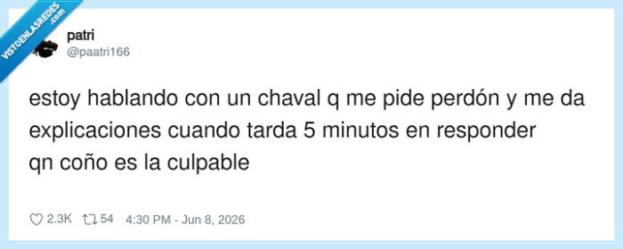 perdon,retraso,chaval,culpable,comunicacion