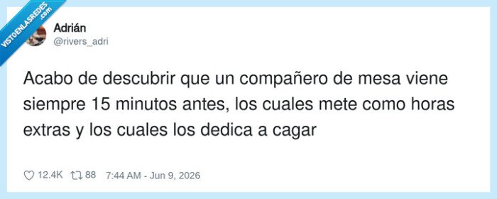 1734576 - Descubierto el truco de los que nunca llegan tarde, por @rivers_adri