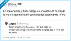 Enlace a Ah sí, nada como relajarse un poco después de genocidio, ¿eh?, por @Ma_WuKong