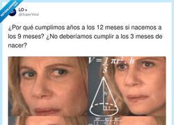 Enlace a Las matemáticas arruinando cumpleaños, por @SuperViiral