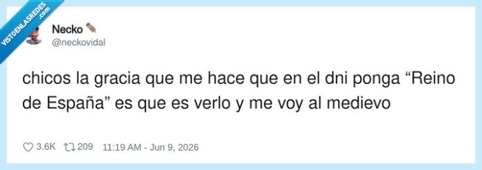 1734640 - Por qué estoy solo en el medievalismo, por @neckovidal