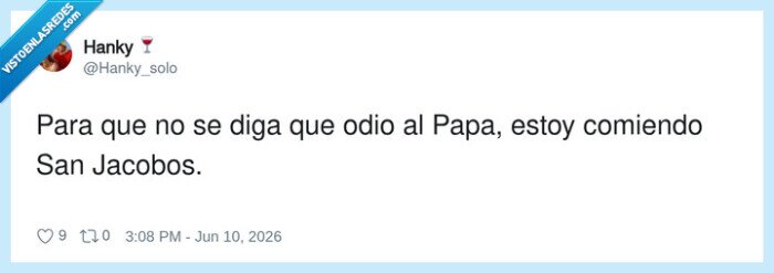 papa,cena,sanjacobo,catolicismo,coartada