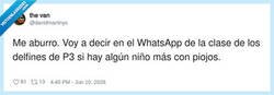 Enlace a Ganas de liarla en el whatsapp de padres, por @davidmartinyo