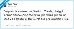 Enlace a La IA te ghostea peor que tu ex, pero al menos tiene la decencia de ser honesta sobre ello, por @Pasturcita