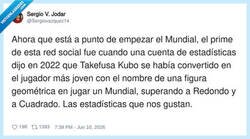 Enlace a Así es, la gente prefiere trollear con estadísticas raras que ver fútbol de verdad