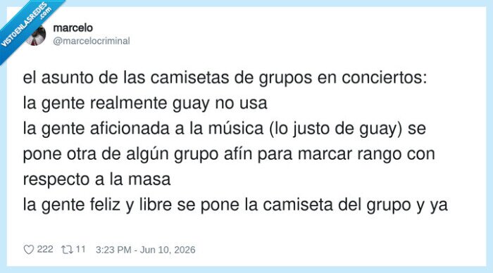 conciertos,camisetas,m&uacute;sica,aficionados,estilo