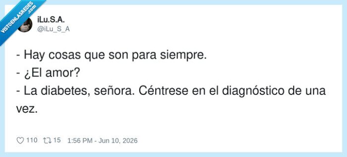 diabetes,amor,salud,diagn&oacute;stico
