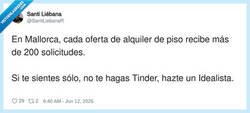 Enlace a Los apartamentos tienen más matches que tú en Tinder, por @SantiLiebanaR