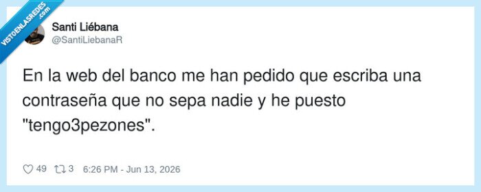 contrase&ntilde;a,bancos,seguridad,tengo3pezones