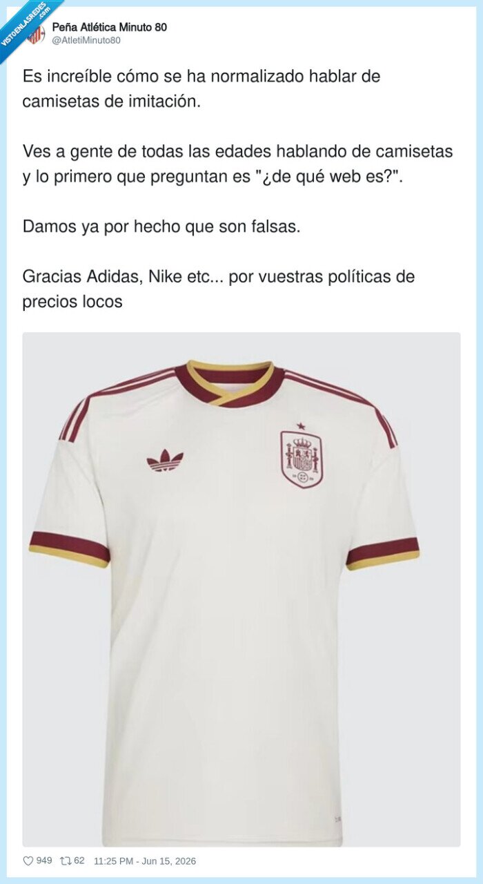 camisetas,falsificaciones,precios,adidas,nike