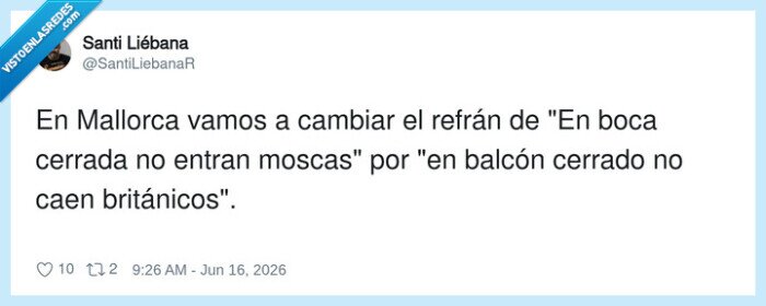 Mallorca,balc&oacute;n,brit&aacute;nicos,refr&aacute;n,mascara