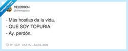 Enlace a El único tío al que la vida le pide perdón, por @chemapizca