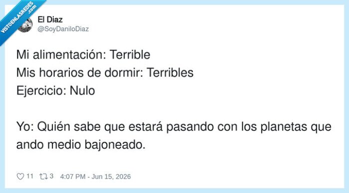 astrologia,habitos,agotamiento,planetas,excusa