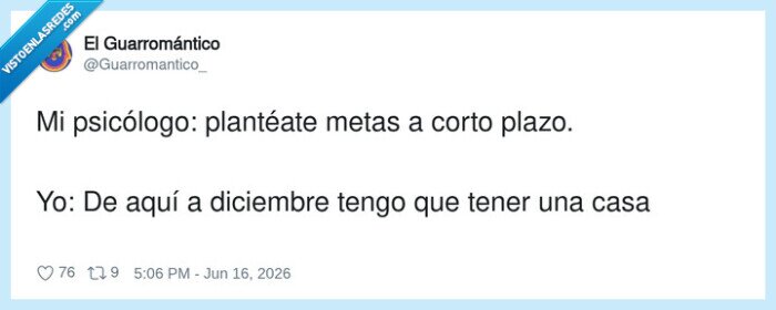 psic&oacute;logo,metas,cortoplazo,casa,diciembre