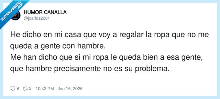 ropa,hambre,casa,regalos,pullas