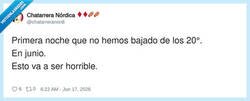 Enlace a La que se nos viene, por @chatarreranordi