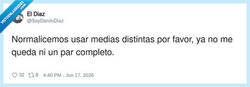 Enlace a Voy combinando calcetines como si fuera tendencia y no pobreza, por @SoyDaniloDiaz