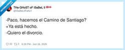 Enlace a El Camino lo hago, pero el matrimonio no lo repito, por @iSaBeLIiFaKe1