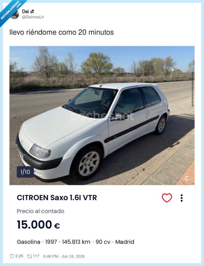 Coches,Saxo,Precio,Broma,Kilometraje