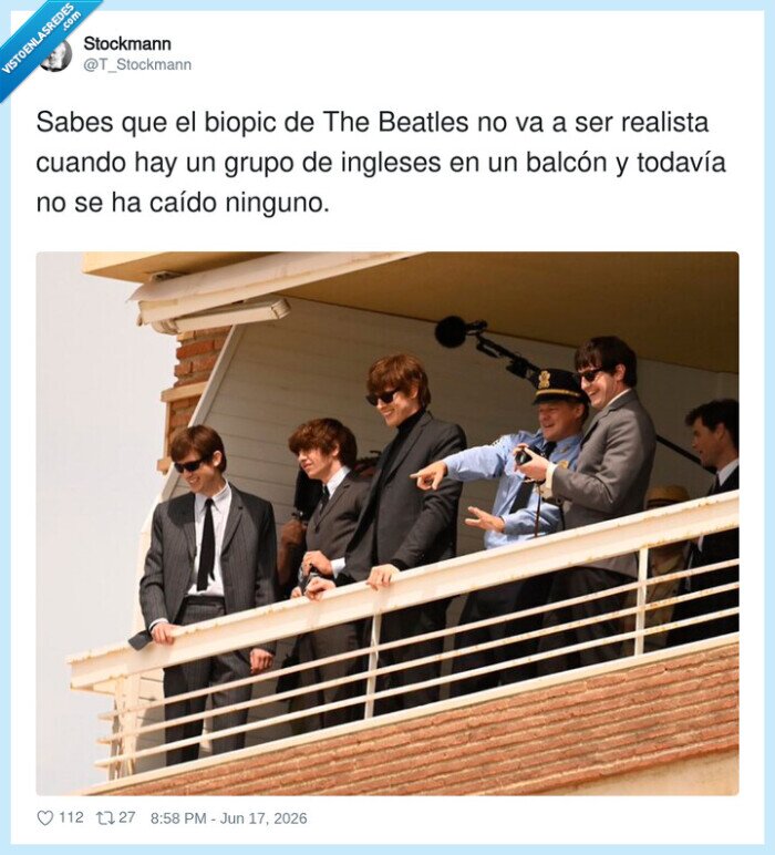 The Beatles,balc&oacute;n,ingl&eacute;s,ca&iacute;da,biopic