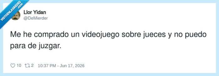 videojuego,jueces,juzgar,doble sentido,frase graciosa