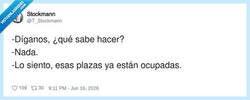Enlace a Hay ya mucho funcionario haciéndolo, por @T_Stockmann