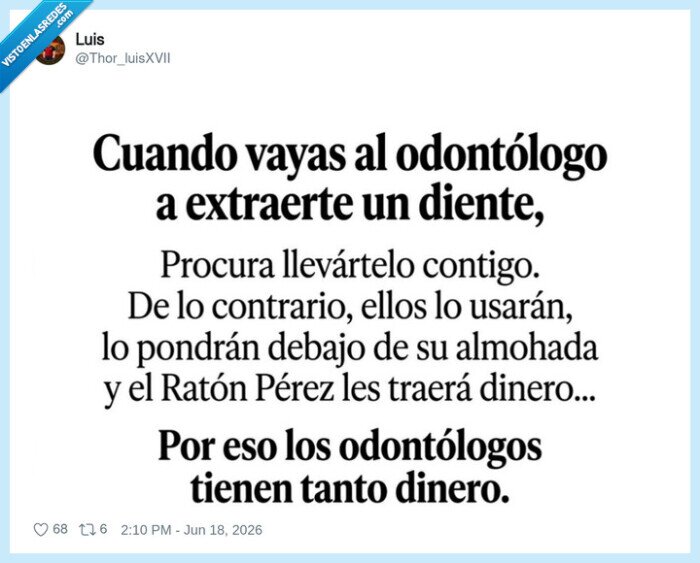 diente,odont&oacute;logo,Rat&oacute;nP&eacute;rez,dinero,higienebucal