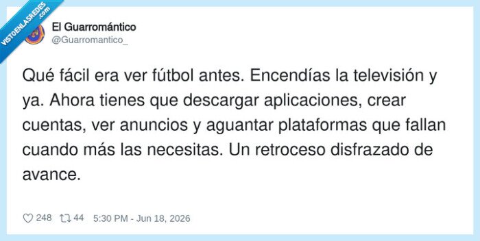 f&uacute;tbol,television,aplicaciones,anuncios,plataformas