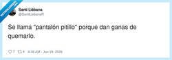 Enlace a Con fuego y gasolina, por @SantiLiebanaR