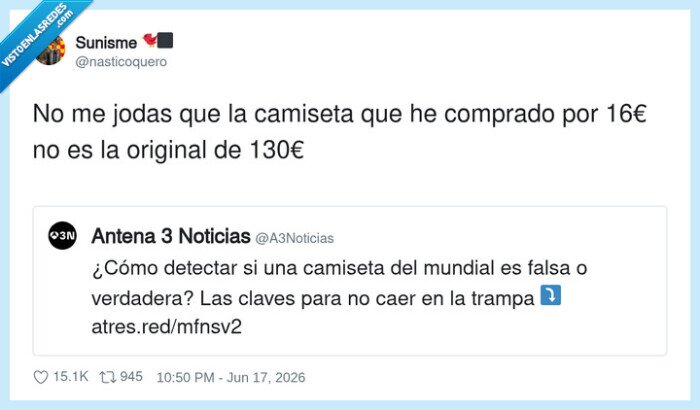 espa&ntilde;a,camiseta,falsa,mundo,pago,duda