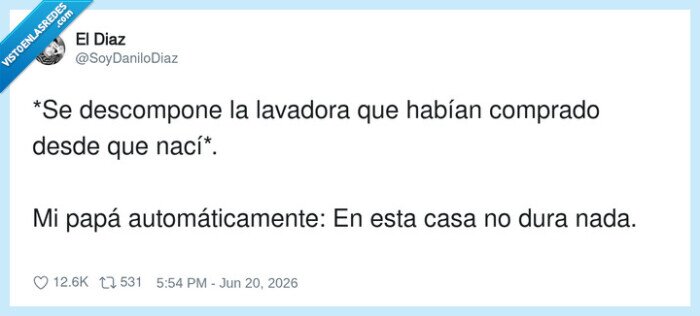lavadora,casa,pap&aacute;,dura,nada