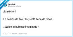 Enlace a Pixar: vamos a hacer una peli para niños. También Pixar:, por @SuperManuMolina