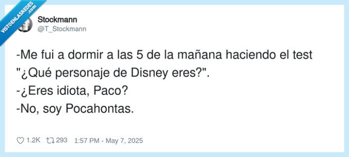 test,disney,pocahontas,dormir,idiota