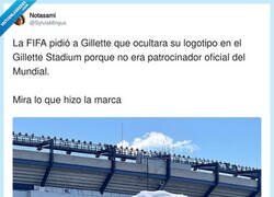 Enlace a Gillette supo sacarle provecho, por @SylviaMingus