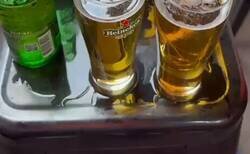 Enlace a 4 birras de golpe como quien se toma una botella de agua después de una maratón. Viva el Mundial