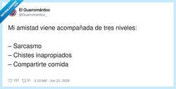 Enlace a Mi amistad: te vacilo, digo barbaridades y luego te robo una patata del plato, por @Guarromantico_