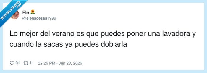 verano,lavarropa,doblar,calor