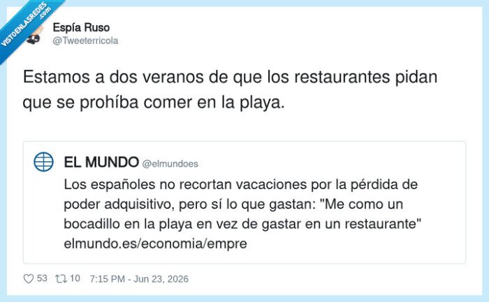 playa,restaurantes,econom&iacute;a,verano,gasto