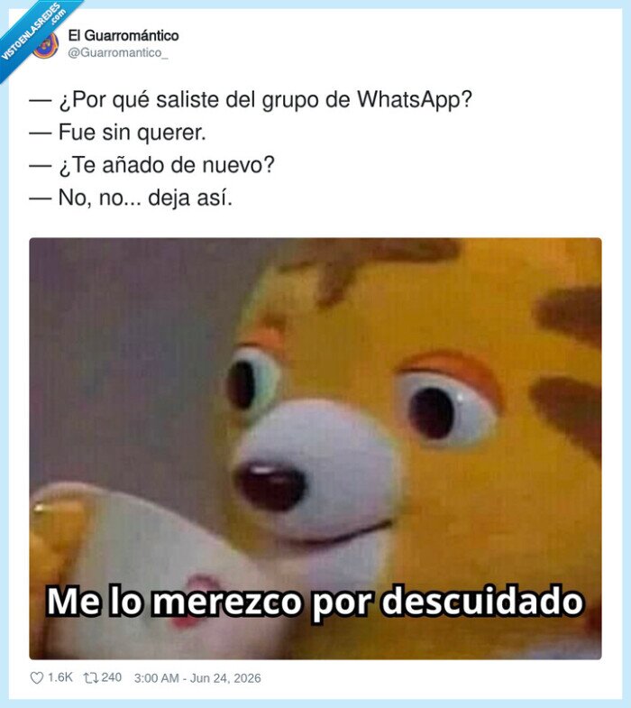 whatsapp,grupo,salida,descuido,cara