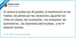 Enlace a El verano es literalmente un tutorial de cómo sufrir en HD, por @oficial_resaca