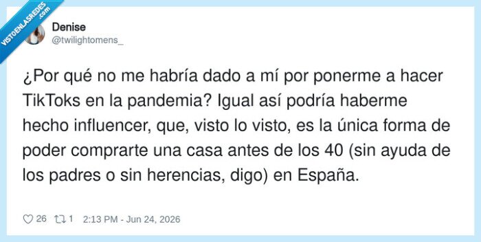 TikTok,influencer,pandemia,casa,Espa&ntilde;a