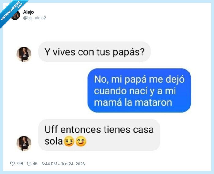 familia,conversacion,sorpresa,casa,solo